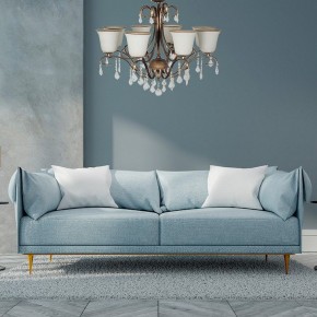 Люстра на штанге Arti Lampadari Borgese Borgese E 1.1.8.602 GB в Когалыме - kogalym.mebel24.online | фото 2