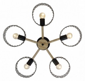 Люстра на штанге Escada Banjo 679/5P Black в Когалыме - kogalym.mebel24.online | фото 3