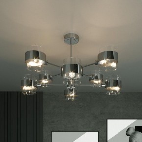 Люстра на штанге Eurosvet Arcada 70127/8 хром в Когалыме - kogalym.mebel24.online | фото 5