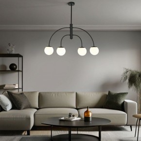 Люстра на штанге Eurosvet Cenacolo 30179/4 черный в Когалыме - kogalym.mebel24.online | фото 2
