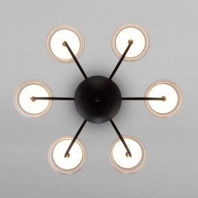 Люстра на штанге Eurosvet Fungo 50388 LED черный в Когалыме - kogalym.mebel24.online | фото 2