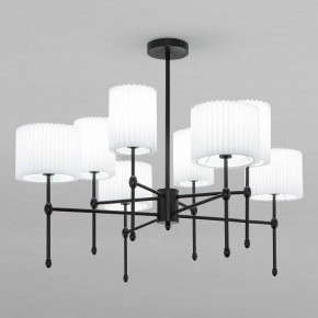 Люстра на штанге Eurosvet Notturno 60162/8 черный в Когалыме - kogalym.mebel24.online | фото