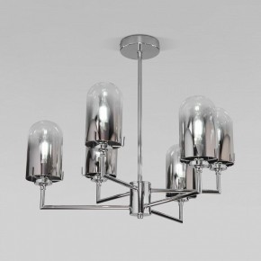 Люстра на штанге Eurosvet Pluto 60156/6 хром в Когалыме - kogalym.mebel24.online | фото