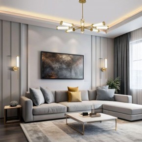 Люстра на штанге Eurosvet Stark 50386 LED латунь в Когалыме - kogalym.mebel24.online | фото 3