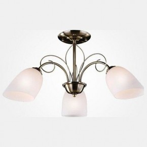 Люстра на штанге Eurosvet Stefanie 30107/3 античная бронза в Когалыме - kogalym.mebel24.online | фото