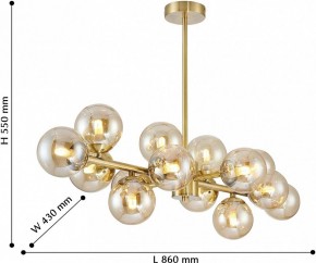Люстра на штанге Favourite Varietas 2649-14P в Когалыме - kogalym.mebel24.online | фото 6