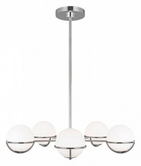Люстра на штанге Feiss Apollo FE-APOLLO5-PN в Когалыме - kogalym.mebel24.online | фото