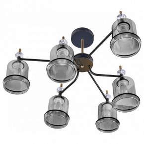 Люстра на штанге Imex MD.4890 MD.4890-6-S COFFEE+FGD в Когалыме - kogalym.mebel24.online | фото