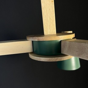 Люстра на штанге Imperiumloft Prop Green prop01 в Когалыме - kogalym.mebel24.online | фото 8