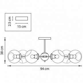Люстра на штанге Lightstar Beta 785067 в Когалыме - kogalym.mebel24.online | фото 8