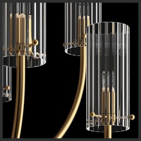 Люстра на штанге Maytoni Arco MOD223PL-08BS в Когалыме - kogalym.mebel24.online | фото 5