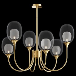 Люстра на штанге Maytoni Aura MOD016PL-06BS в Когалыме - kogalym.mebel24.online | фото 2