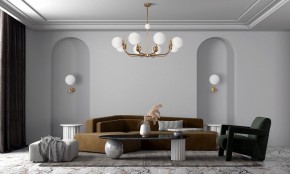 Люстра на штанге Maytoni Rendez-vous MOD109PL-08BS в Когалыме - kogalym.mebel24.online | фото 2