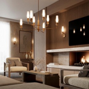 Люстра на штанге Odeon Light Lolla 6625/8 в Когалыме - kogalym.mebel24.online | фото 4