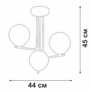 Люстра на штанге Vitaluce V49420 V49420-8/3PL в Когалыме - kogalym.mebel24.online | фото 2