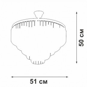 Люстра на штанге Vitaluce V58250 V58250-8/8 в Когалыме - kogalym.mebel24.online | фото