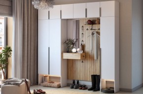МЕБЕЛЬСОН К11 Прихожая (белое дерево) в Когалыме - kogalym.mebel24.online | фото