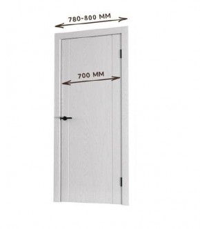 Межкомнатная дверь Bolivar Каньон браун (комплект) 700 в Когалыме - kogalym.mebel24.online | фото
