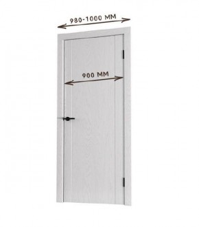Межкомнатная дверь Bolivar Каньон браун (комплект) 900 в Когалыме - kogalym.mebel24.online | фото