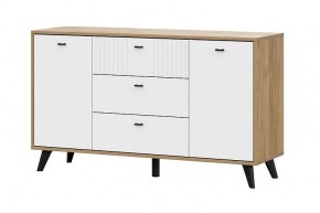 МИЛАН Детская (Дуб Золотой/Белый матовый) в Когалыме - kogalym.mebel24.online | фото 16