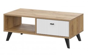 МИЛАН Стол журнальный (Белый Матовый) в Когалыме - kogalym.mebel24.online | фото