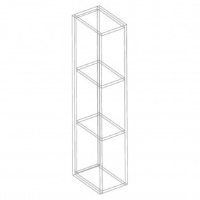 МОНИКА Стеллаж малый в Когалыме - kogalym.mebel24.online | фото 3
