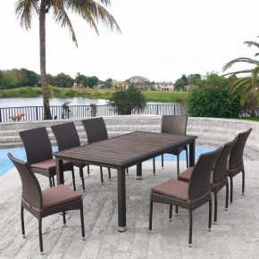 Набор уличный T347/Y380A-W53 Brown 8PCS в Когалыме - kogalym.mebel24.online | фото 2