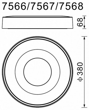 Накладной светильник Mantra Coin 7567 в Когалыме - kogalym.mebel24.online | фото 4