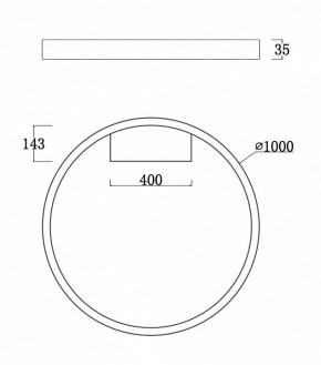 Накладной светильник Maytoni Rim MOD058CL-L65B4K в Когалыме - kogalym.mebel24.online | фото 3