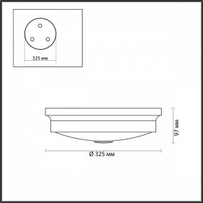 Накладной светильник Odeon Light Marsei 4825/3C в Когалыме - kogalym.mebel24.online | фото 4