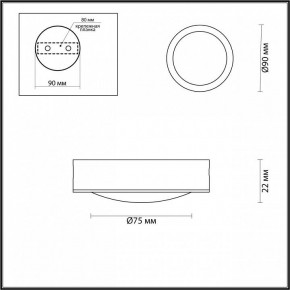 Накладной светильник Odeon Light Reus 4342/7CL в Когалыме - kogalym.mebel24.online | фото 4