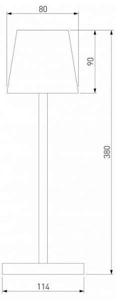 Настольная лампа декоративная Elektrostandard Mist a063928 в Когалыме - kogalym.mebel24.online | фото 3