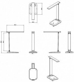 Настольная лампа офисная Arte Lamp London A5124LT-1BK в Когалыме - kogalym.mebel24.online | фото 2