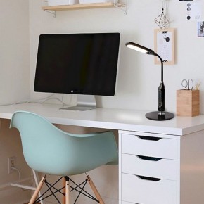 Настольная лампа офисная Eurosvet Soft 80503/1 черный в Когалыме - kogalym.mebel24.online | фото 4