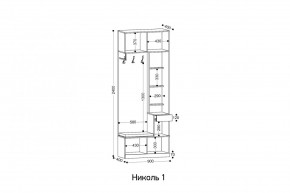 НИКОЛЬ 1 Прихожая в Когалыме - kogalym.mebel24.online | фото 2