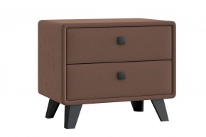НИКОЛЬ Тумба широкая 2 ящика (шоколад) в Когалыме - kogalym.mebel24.online | фото