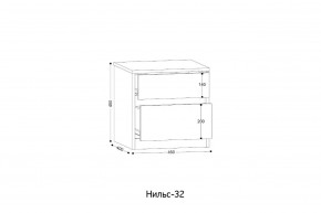 НИЛЬС - 32 Тумба в Когалыме - kogalym.mebel24.online | фото 2