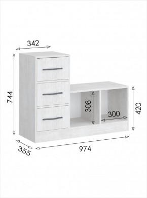 Обувница 3 Вена в Когалыме - kogalym.mebel24.online | фото 4