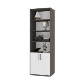 ОЛИВИЯ О21 Шкаф-стеллаж (анкор темный/анкор светлый) в Когалыме - kogalym.mebel24.online | фото