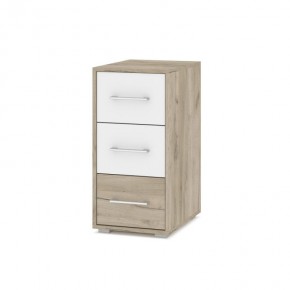 ОЛИВИЯ О62 Комод-тумба (дуб серый/белый) в Когалыме - kogalym.mebel24.online | фото
