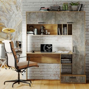 Письменный стол Техно (крафт/бетон) в Когалыме - kogalym.mebel24.online | фото 3
