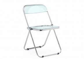 Пластиковый стул Fold складной clear gray-blue в Когалыме - kogalym.mebel24.online | фото