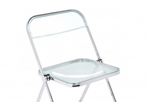Пластиковый стул Fold складной clear gray-blue в Когалыме - kogalym.mebel24.online | фото 5
