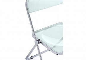 Пластиковый стул Fold складной clear gray-blue в Когалыме - kogalym.mebel24.online | фото 7