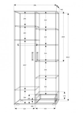 Подростковая Юпитер (модульная) в Когалыме - kogalym.mebel24.online | фото 25