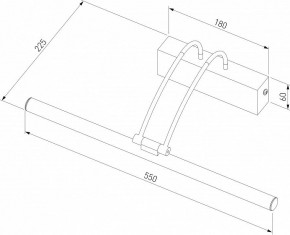 Подсветка для зеркала Elektrostandard Simple a063695 в Когалыме - kogalym.mebel24.online | фото 3