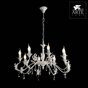 Подвесная люстра Arte Lamp Angelina A5349LM-8WH в Когалыме - kogalym.mebel24.online | фото 2