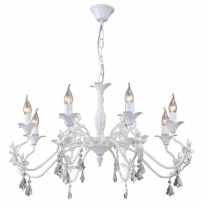 Подвесная люстра Arte Lamp Angelina A5349LM-8WH в Когалыме - kogalym.mebel24.online | фото 3
