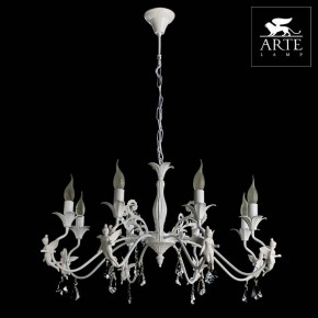 Подвесная люстра Arte Lamp Angelina A5349LM-8WH в Когалыме - kogalym.mebel24.online | фото 4