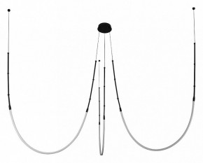 Подвесная люстра Arte Lamp Klimt A2850SP-38BK в Когалыме - kogalym.mebel24.online | фото